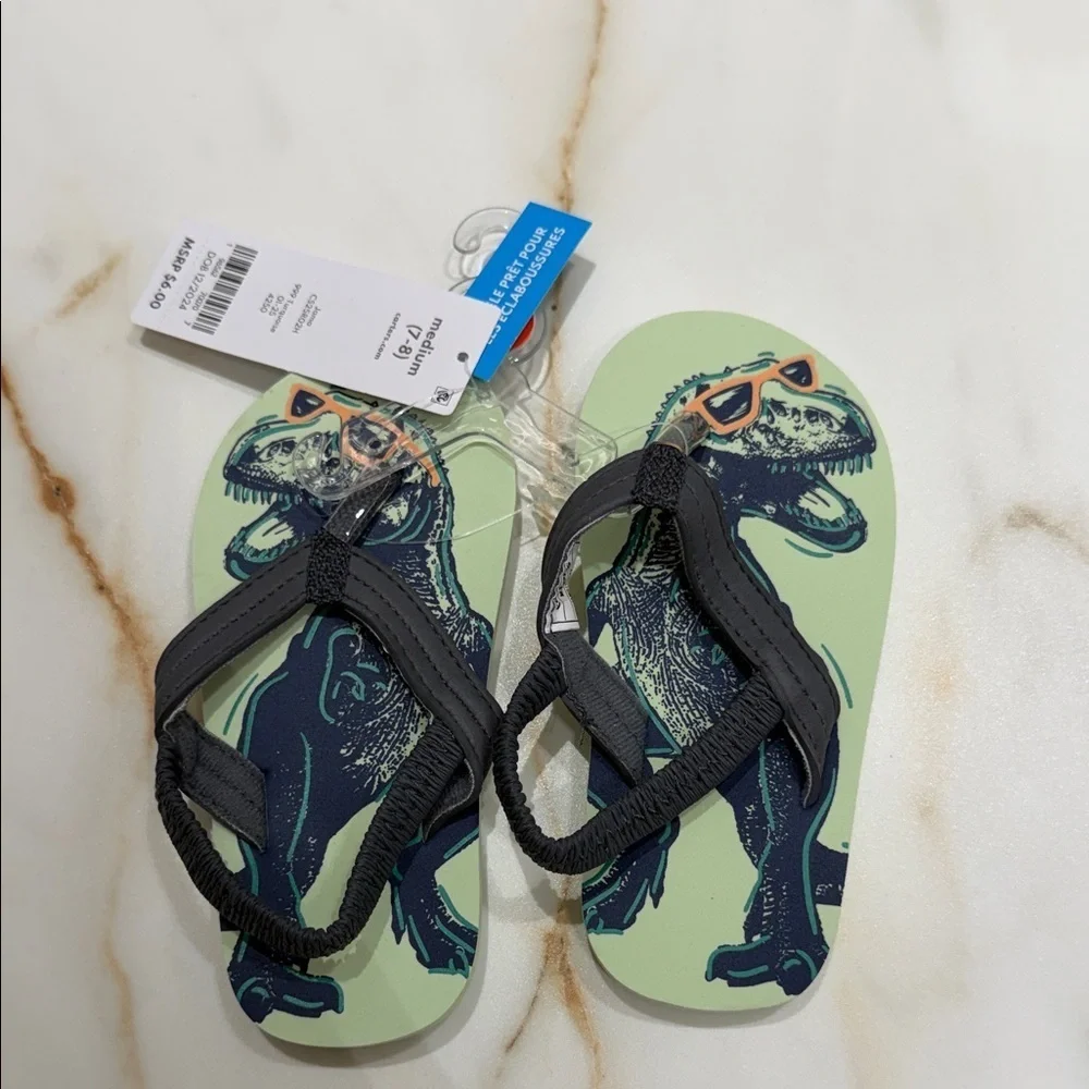 Carters pool sandals (7-8)
